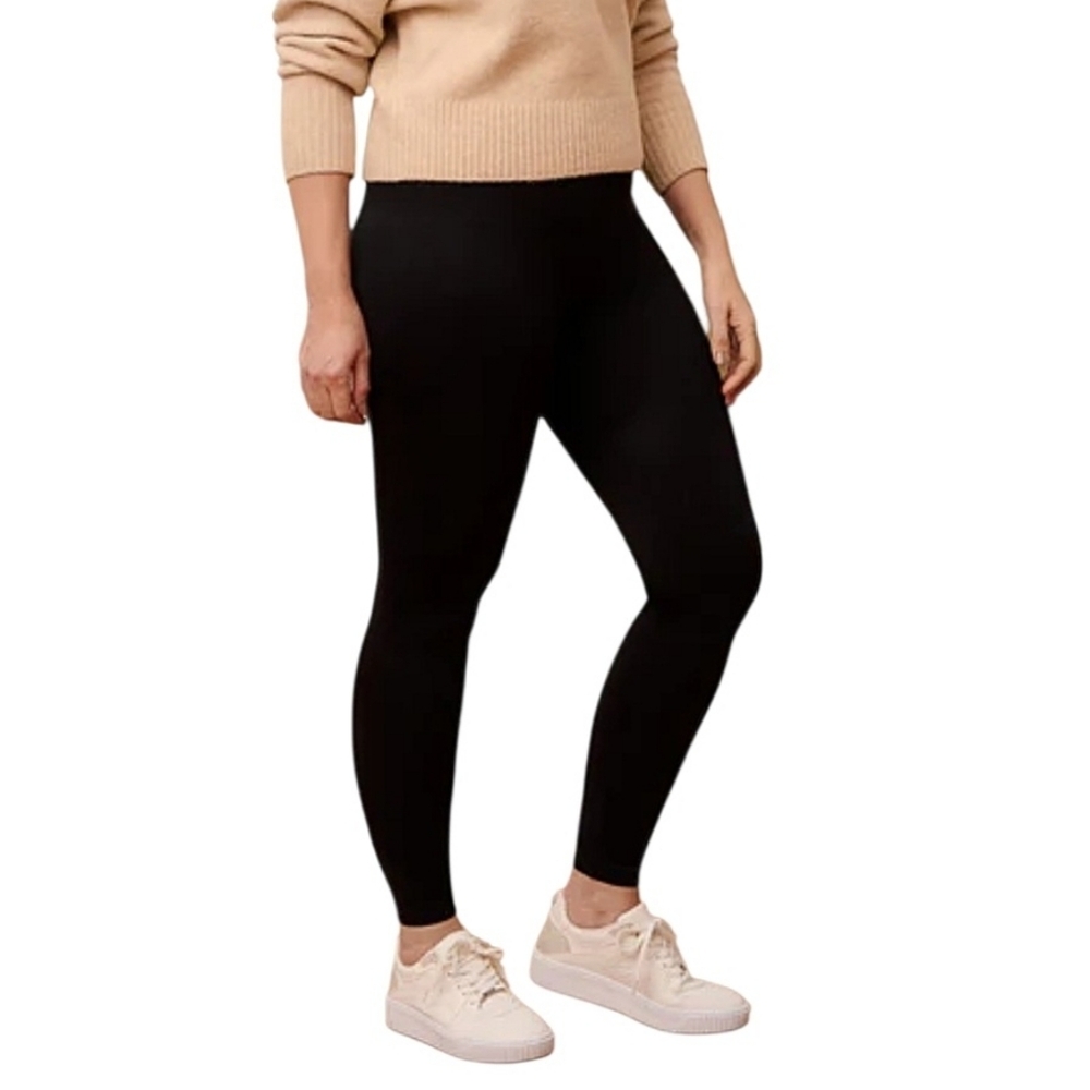 NEW Shapermint High Waist Leggings Sz Large Black NWT Active Workout Travel